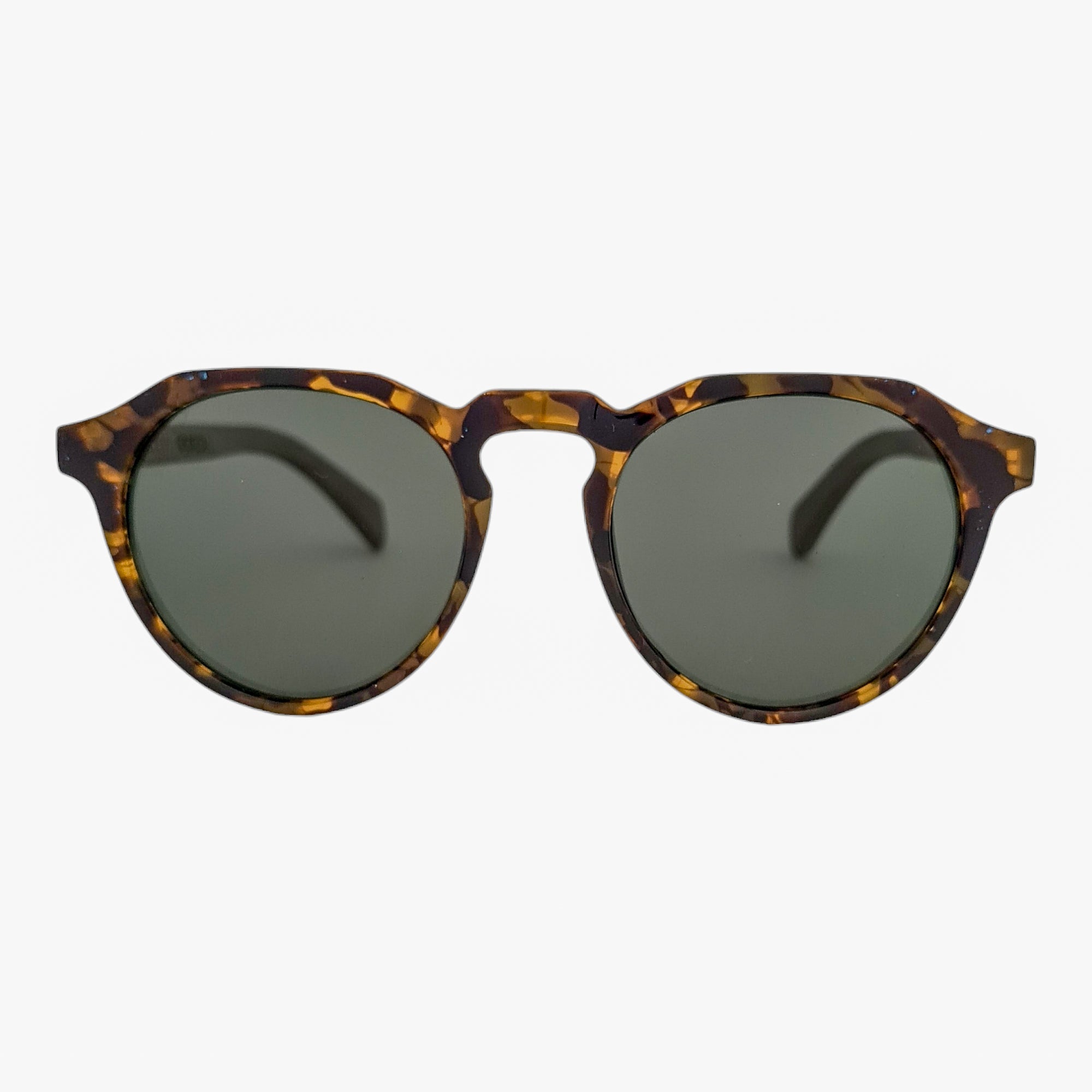 Gogo Clasico Tortoise Amarillo Acetato Madera Pintado Selknam De Sol Pintados
