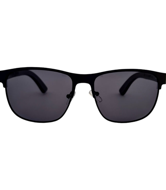 Line Negro Acero Madera De Sol