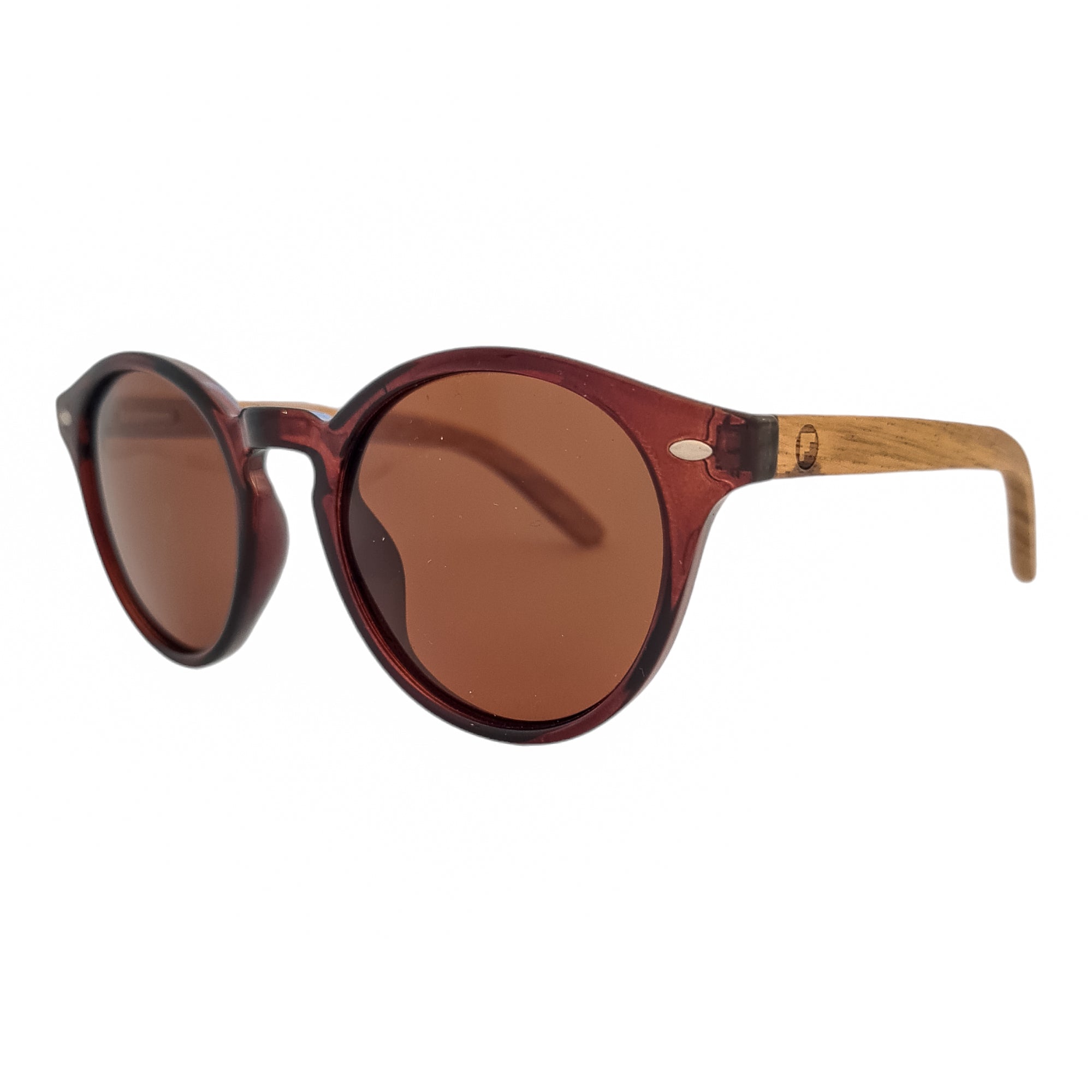 Gogo Burdeo Acetato Madera De Sol Personalizado