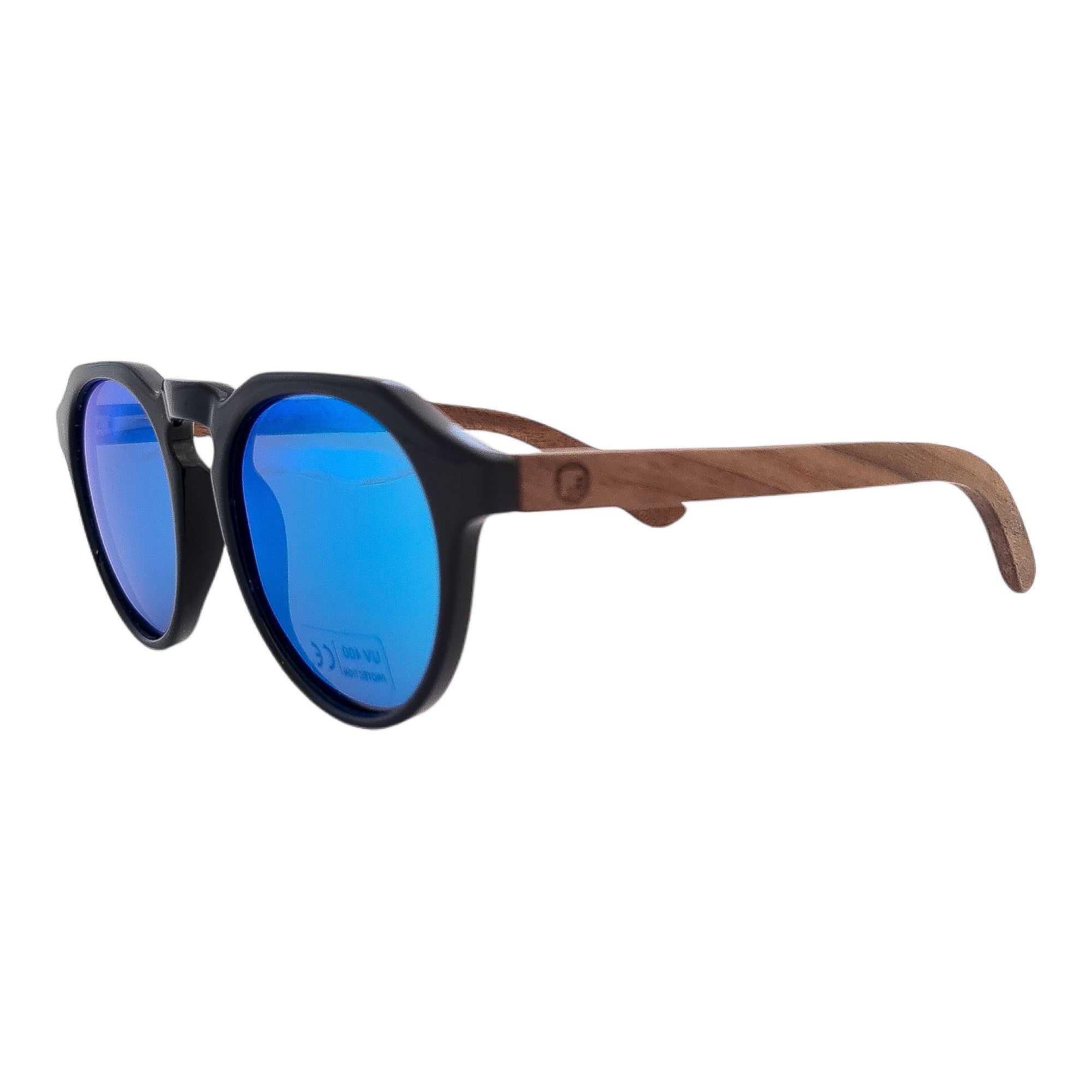 Gogo Clasico Negro Vazul Acetato Madera De Sol Personalizado